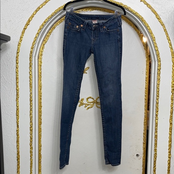 True Religion Skinny Jeans | Made in USA | Studded Pockets | Size 28 - Picture 6 of 6
